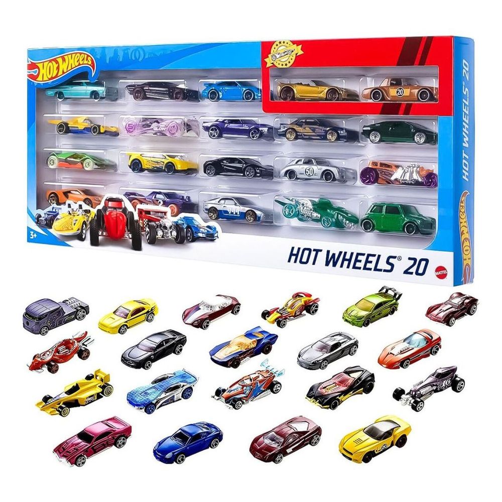 Hot Wheels collection sample