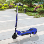 Folding Kids Electric Scooter 7-14 Adjustable Battery Power PU Wheels HOMCOM