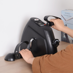 Mini Exercise Bike Portable Pedal Manual Machine Indoor Fitness Black