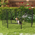 4 Sizes Pet Playpen Dog Rabbit Puppy Cage Folding Run Fence Metal Hutch