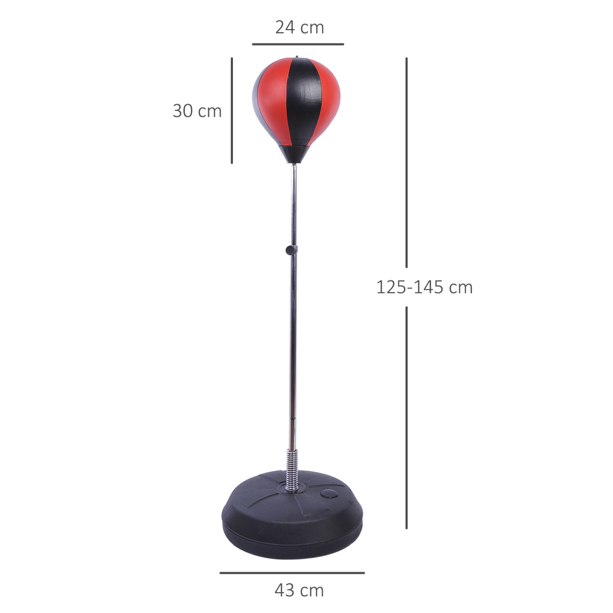 Adjust Kids Training Boxing Punching Ball Bag Boxing Punching with Gloves