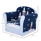 Children Chair Armchair Single Sofa Seat Kids Furniture 18M+ 45kg