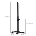 Power Rack Weight Stand Bar Barbell Squat Stand Spotter Home GYM HOMCOM