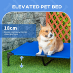 Elevated Pet Bed Cool Cot Dog Cat Portable Folding Home Camping Hammock Foldable