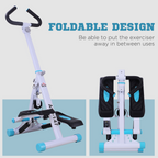 Stepper Fitness Exercise Handle Bar Machine Cardio Foldable Workout