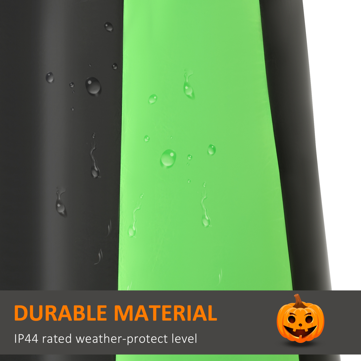 LED Inflatable Halloween Pumpkin Ghost — 9ft