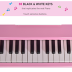 30 Keys Mini Kids Piano with Music Stand and Bench Best Gifts Toy HOMCOM