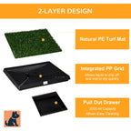Large Dog Toilet Mat Indoor Potty Puppy Trainer Grass Litter Tray Pad Restroom