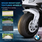 Electric Kids Ride on Motorcycle BMW Liscensed Headlights Music Black