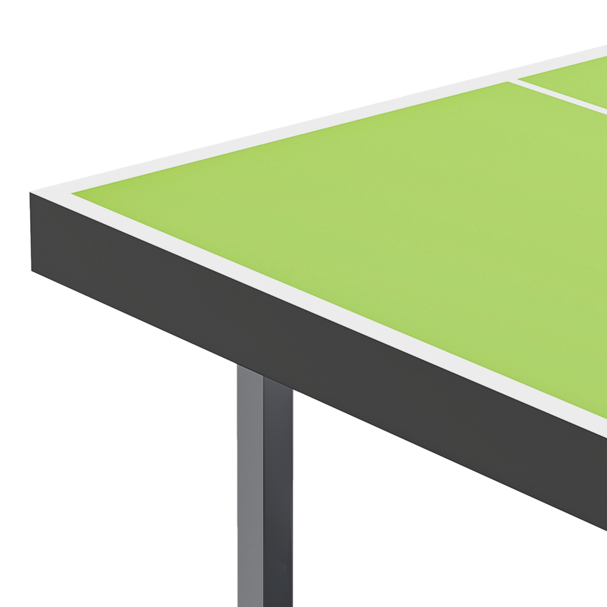 Folding Table Tennis Table with Net – 182cm, Green