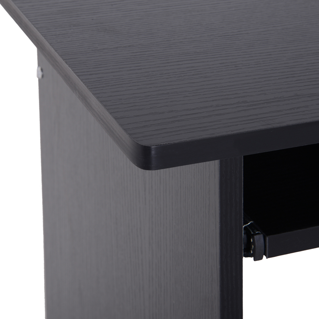Computer Desk, 73.5H cm-Black