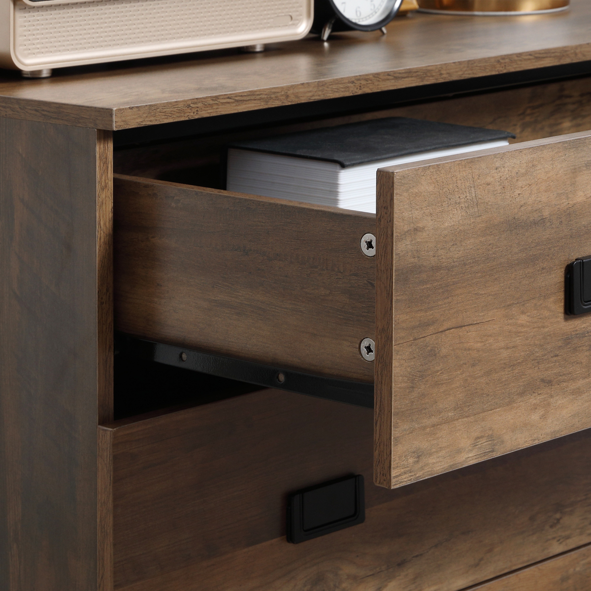 Chest of Drawers, 4 Drawer Unit Storage Chest Bedroom Living Room