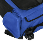Pet Travel Backpack Bag Cat Puppy Dog Carrier with Trolley and Telescopic Wheel