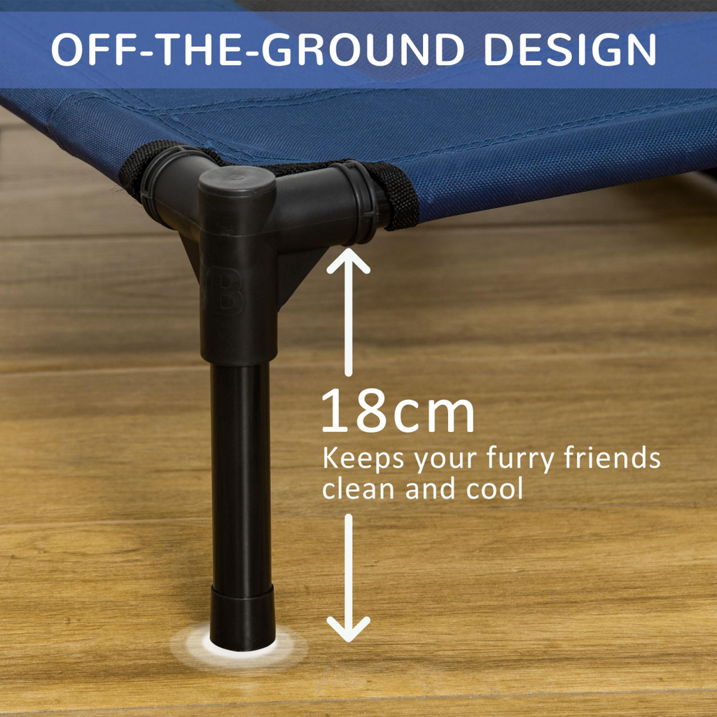 Pet Bed Raised Cot Dog Cat Elevated Puppy Hammock Camping Portable Waterproof