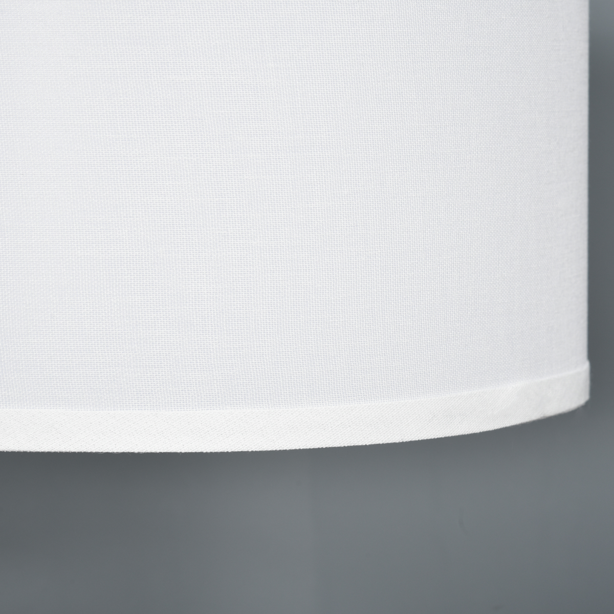Floor Lamp with Linen Lampshade Round Base for Living Room Bedroom