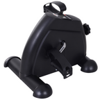 Mini Exercise Bike Portable Pedal Manual Machine Indoor Fitness Black