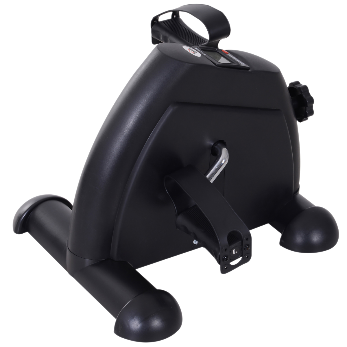 Mini Exercise Bike Portable Pedal Manual Machine Indoor Fitness Black