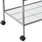 Large Bird Cage for Finch Canaries Parakeets Cockatiels W/ Food and Water Bowls