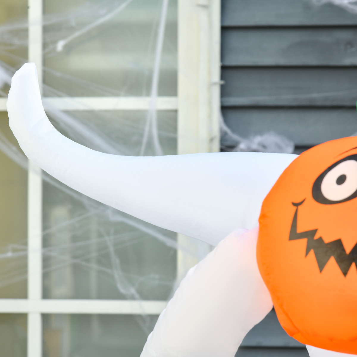 LED Inflatable Halloween Ghost & Pumpkin — 1.8m