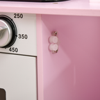 Kitchen Set for Kids W/ Lights Sounds, Microwave, Sink, for Aged 3-6