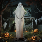 Outsunny 183 cm Life Size Scary Halloween Decorations, Battery Operated