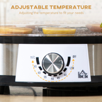5-Tier Food Dehydrator — 250W, Silver