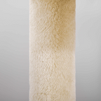3-Tier Deluxe Cat Activity Tree Scratching Posts Kitten Beige Pawhut