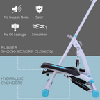 Stepper Fitness Exercise Handle Bar Machine Cardio Foldable Workout
