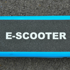 120W Electric Scooter w/ Battery Level Display, Rear Break - Blue HOMCOM