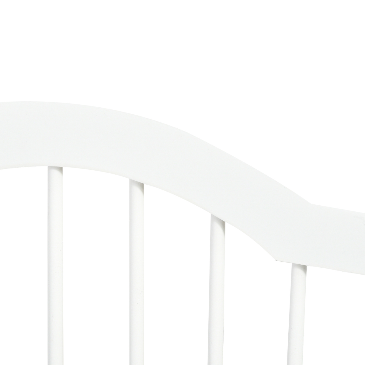 Three-Panel Freestanding Wooden Dog Gate with Support Feet