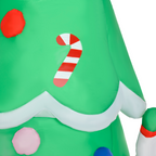 7FT Christmas Inflatable Tree LED Lighted for Indoor Outdoor Decoration