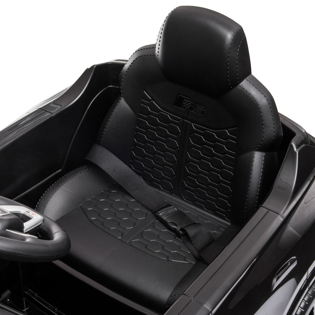 Audi RS Q8 6V Kids Electric Ride On Car Toy w/ Remote USB MP3 Bluetooth Black
