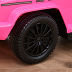 Benz G350 Ride-on Sliding Car Floor Slider Stroller Kids Vehicle, Pink