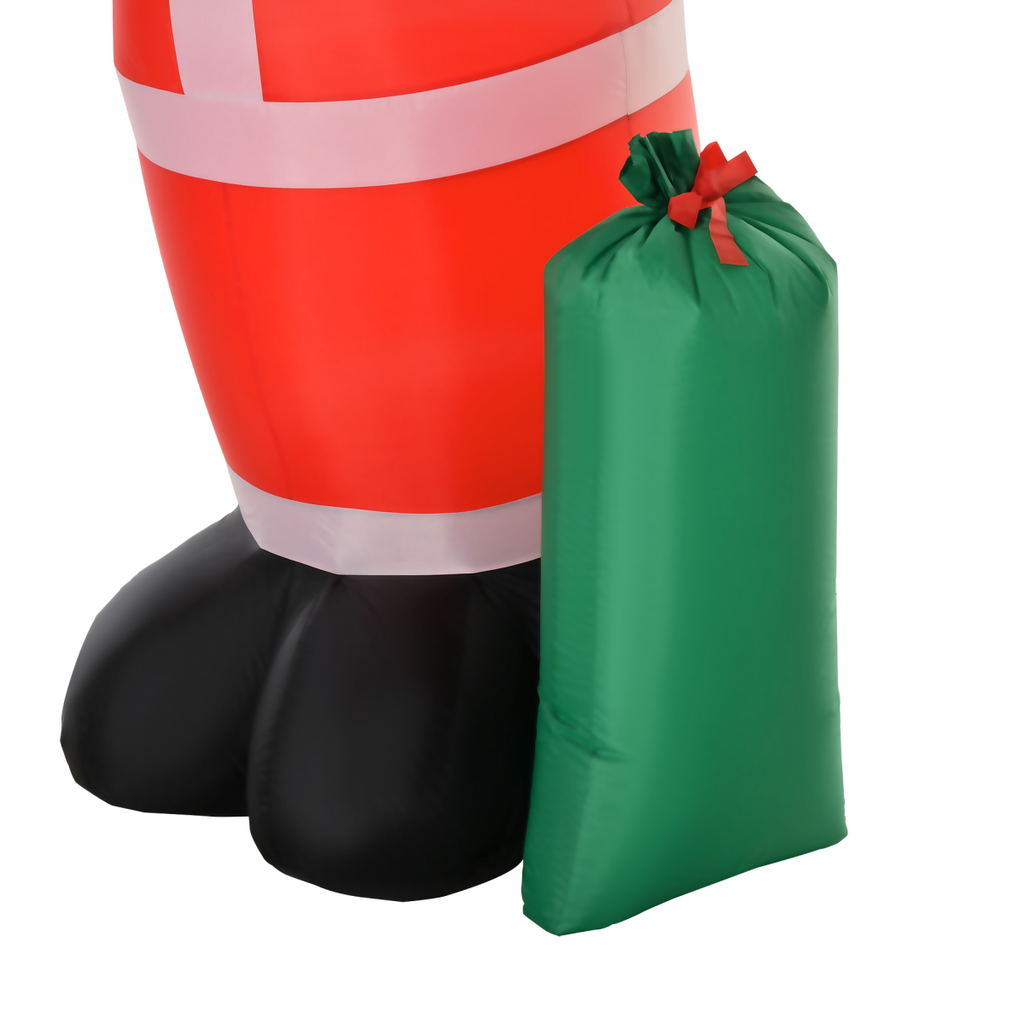 7.5ft Inflatable Christmas Santa Claus with LED Air Blown Outdoor Yard Deco