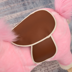 Kids Plush Rocking Horse with Moving Mouth Tail Sounds 18-36 Months Pink