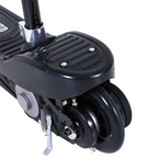 Kids Foldable Electric Powered Scooter 120W Toy Brake Kickstand Black HOMCOM