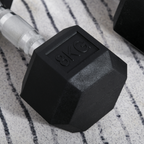 Hexagonal Dumbbells Kit Weight Lifting Exercise for Home Fitness 2x8kg