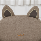 Kids Mini Sofa Toddler Chair Children Armchair for Bedroom Playroom Brown