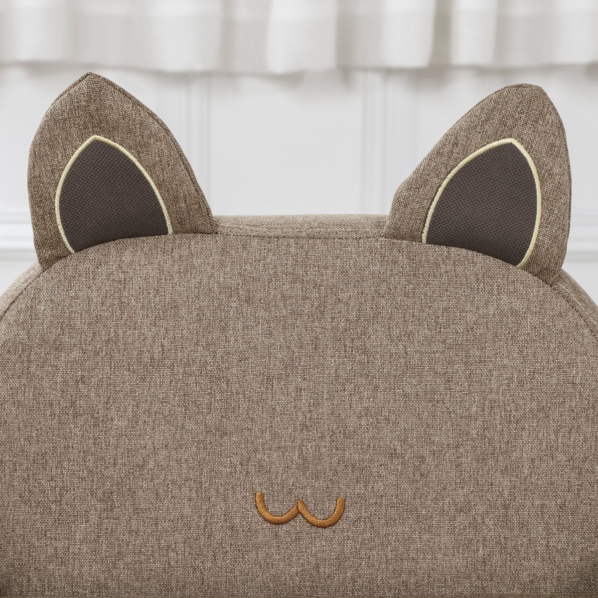 Kids Mini Sofa Toddler Chair Children Armchair for Bedroom Playroom Brown