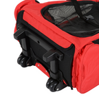 Pet Travel Backpack Bag Cat Puppy Dog Carrier with Trolley and Telescopic Handle
