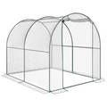 Walk in Transparent Greenhouse, Steel Frame