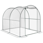 Walk in Transparent Greenhouse, Steel Frame