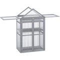 Garden Polycarbonate Cold Frame Greenhouse Grow House Flower Vegetable Plants