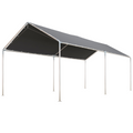 3m x 6m Heavy Duty Galvanized Steel Frame Canopy Vehicle Shelter