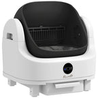 PawHut Self Cleaning Cat Litter Tray Top Opening Design, Automatic Litter Box More Space with Integrated Security Protection