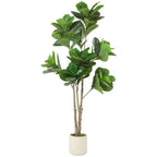 180cm Artificial Fiddle Leaf Fig Tree - Green