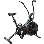 SPORTNOW Exercise Bike with Adjustable Seat, LCD Display for Home Gym