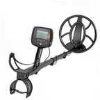 Outsunny Metal Detector for Adults, IP68 Waterproof Search Coil with LCD Display, 5 Modes Gold Detector with Carry Bag, Shovel