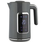 Electric Kettle, 1.7L Fast Boil 3000W Water Kettle with LED Display, Adjustable Temperature, Keep Warm Function, Grey