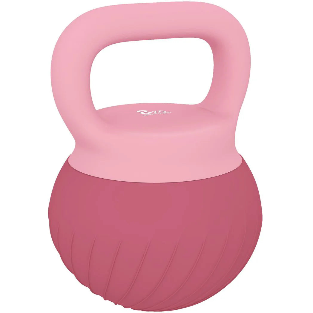 SPORTNOW Soft Kettlebell, 8kg Kettle Bell with Anti-Slip Grip for Home Gym Weight Lifting and Strength Training